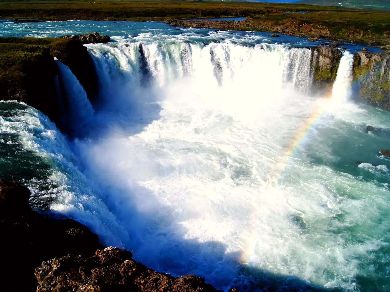 Wasserfall in Island