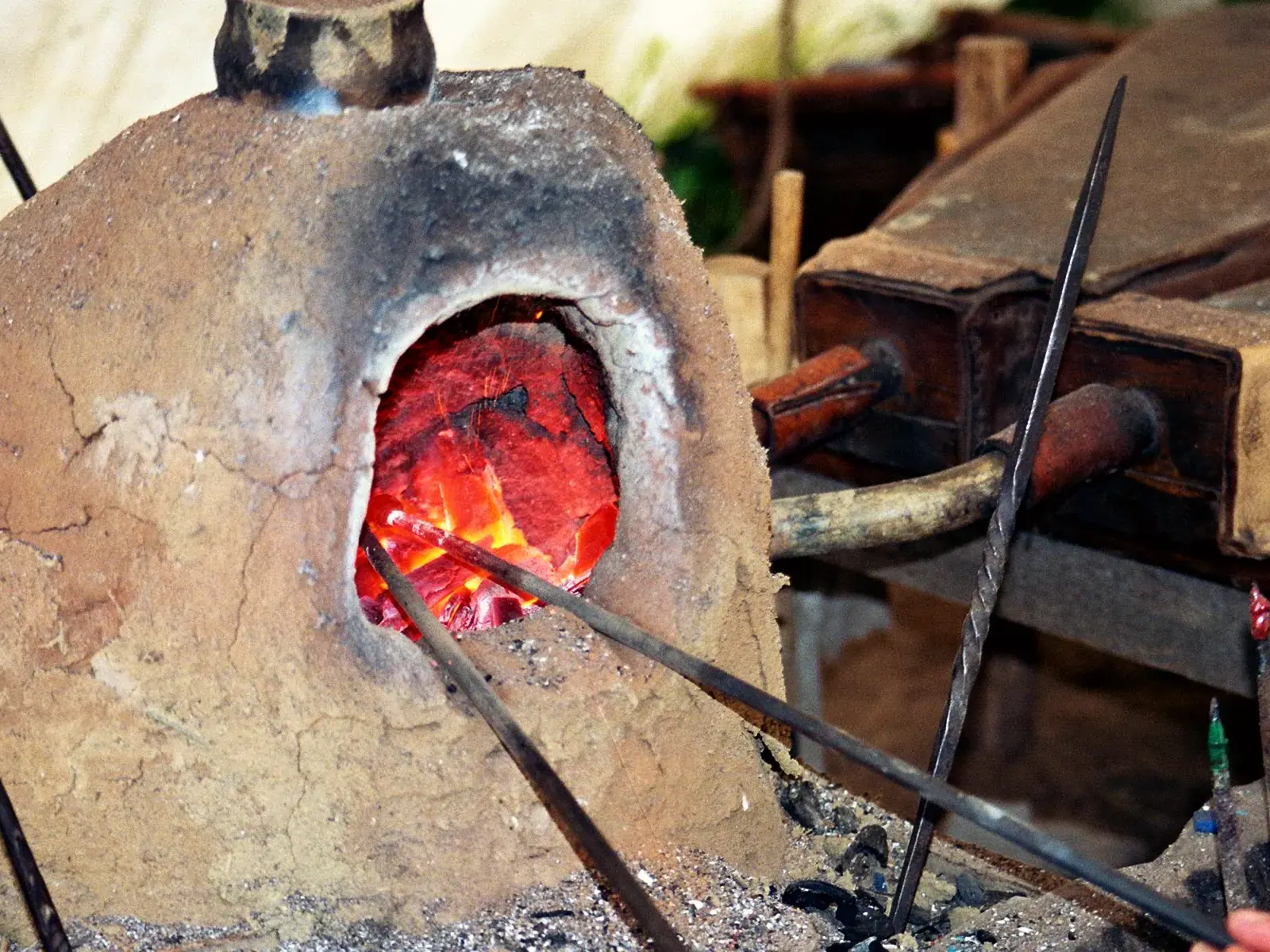 Das Feuer der Esse