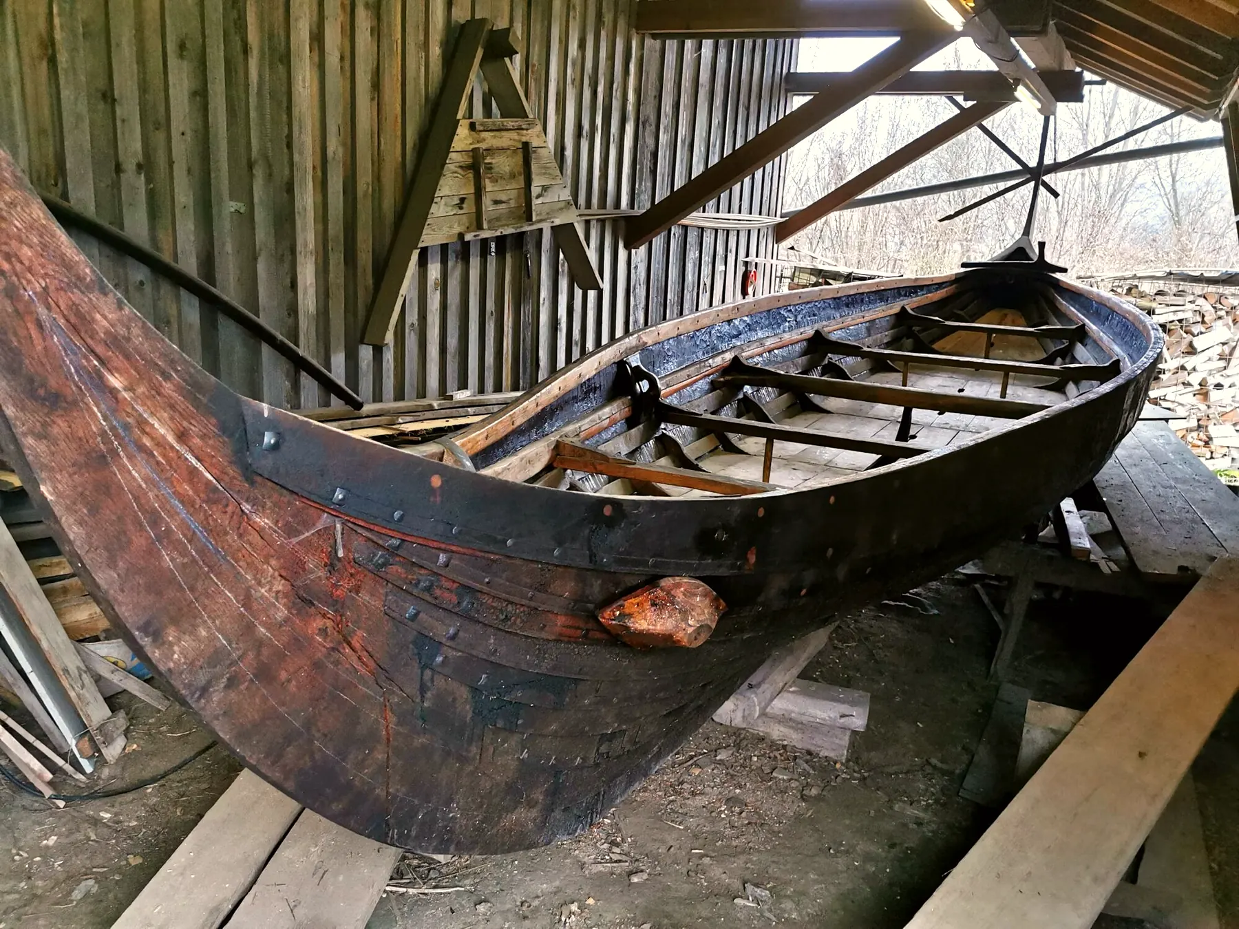 Das Schiff im Dezember 2020 – innen alles fertig