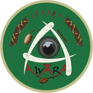 Das Schild-Emblem von Alvara