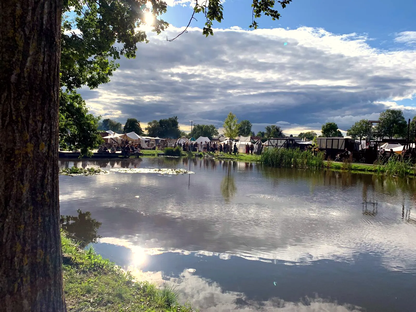 Der See am Lagerplatz