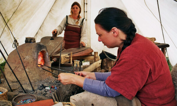 Glasperlen machen 3